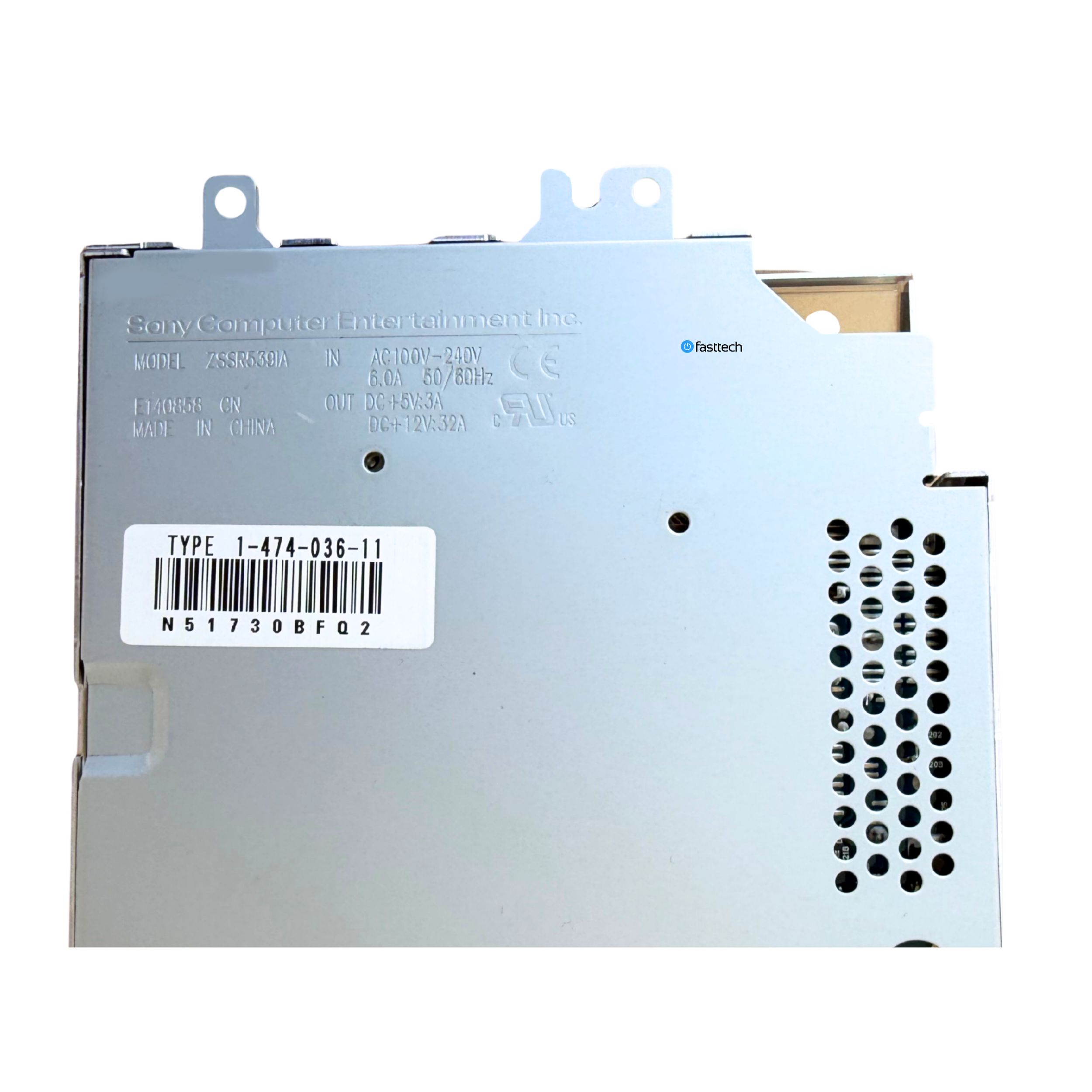 PlayStation 3 CECHA, B, C, & E Upper Bezel - Fasttech